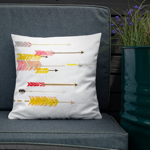 Square Arrow Pillow