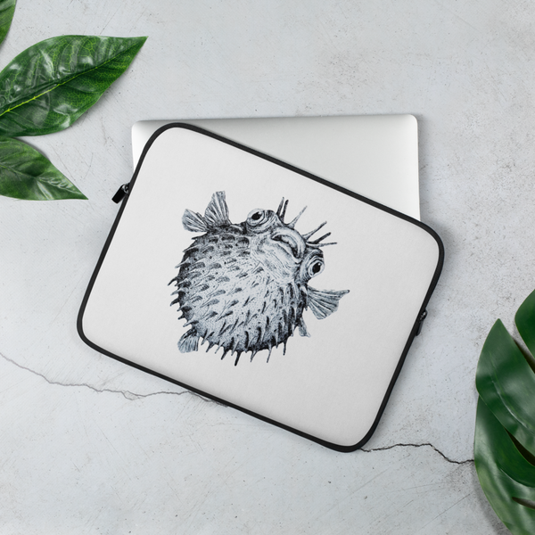 Pufferfish Laptop Sleeve