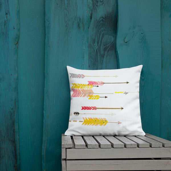 Square Arrow Pillow