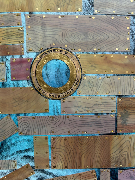 Don't Give Up The Ship - 36 x 46