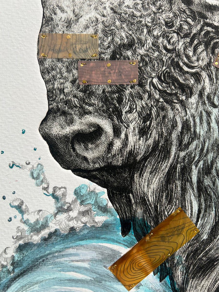 Don't Give Up The Ship - 36 x 46