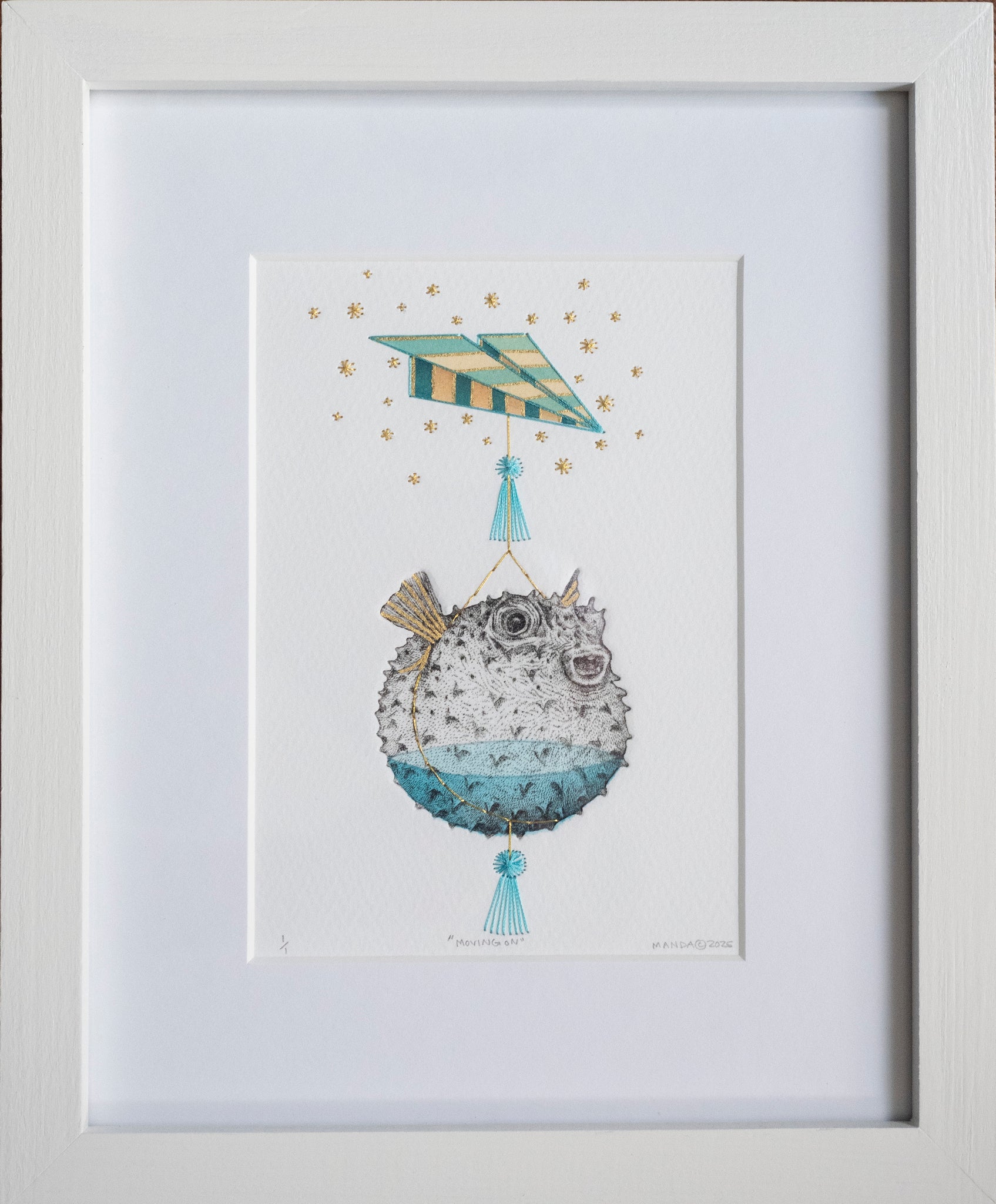 Moving On - 5x7 (9 x 11 frame)