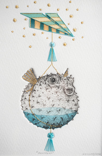 Moving On - 5x7 (9 x 11 frame)