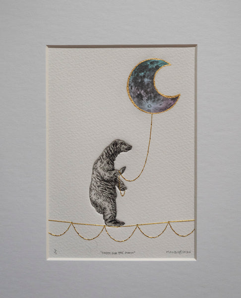 Shoot for the Moon - 5x7