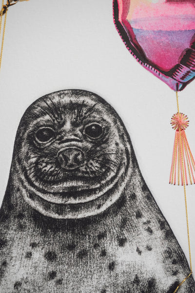 Keep Your Head Above Water - 11 x 21